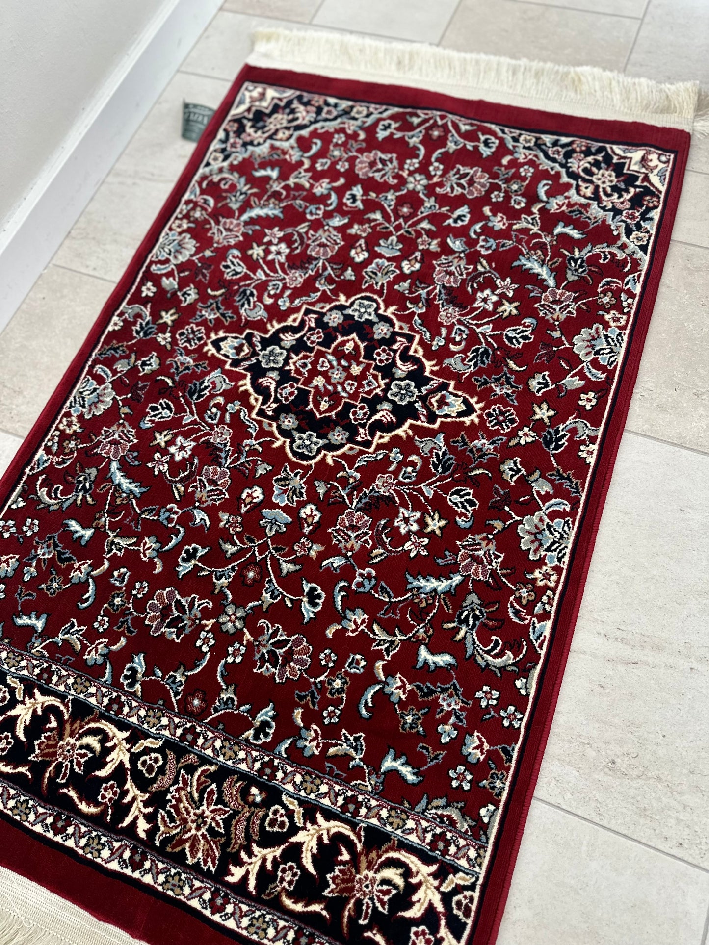 classical rawdah sajjadah - burgundy