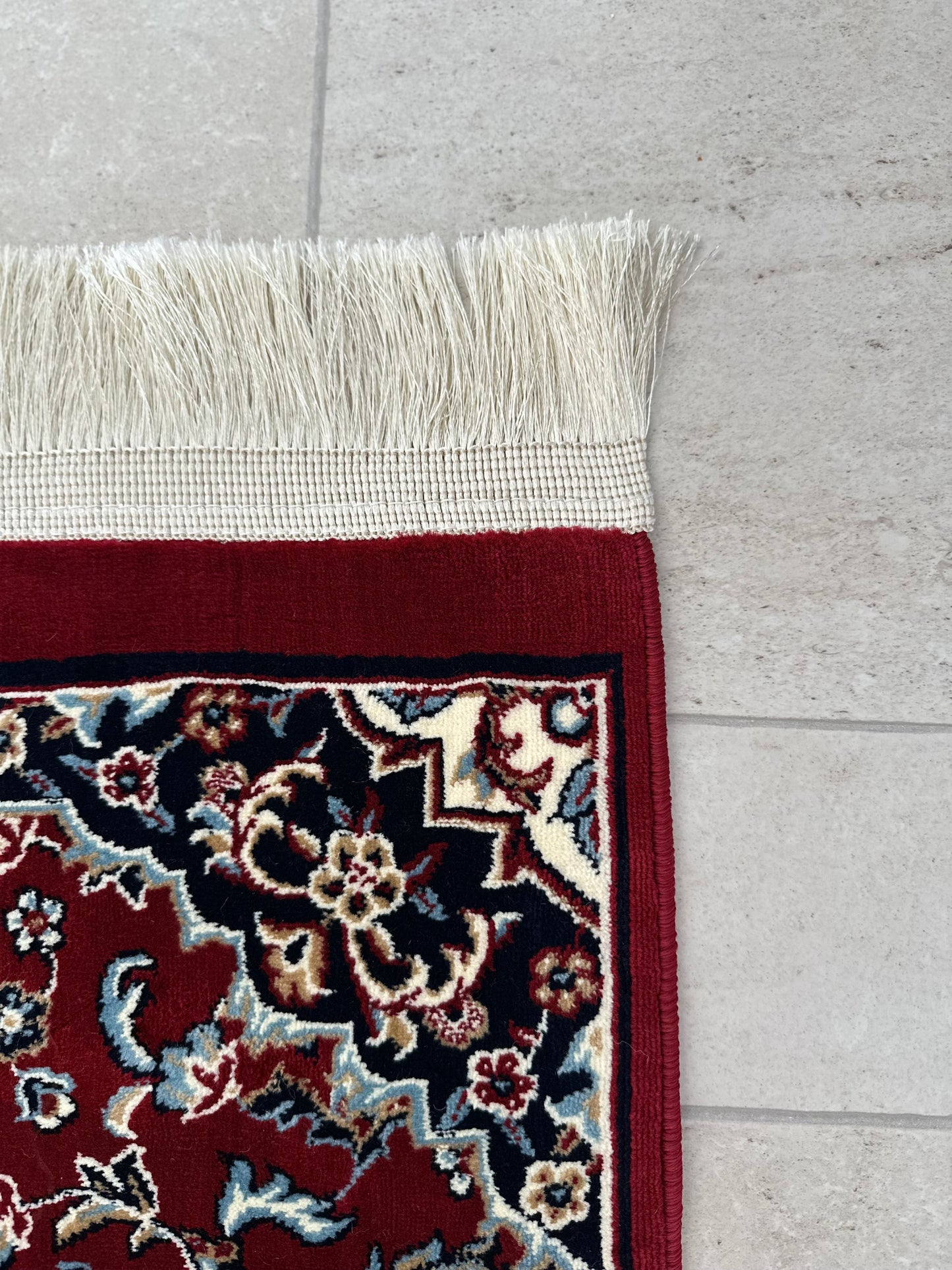 classical rawdah sajjadah - burgundy