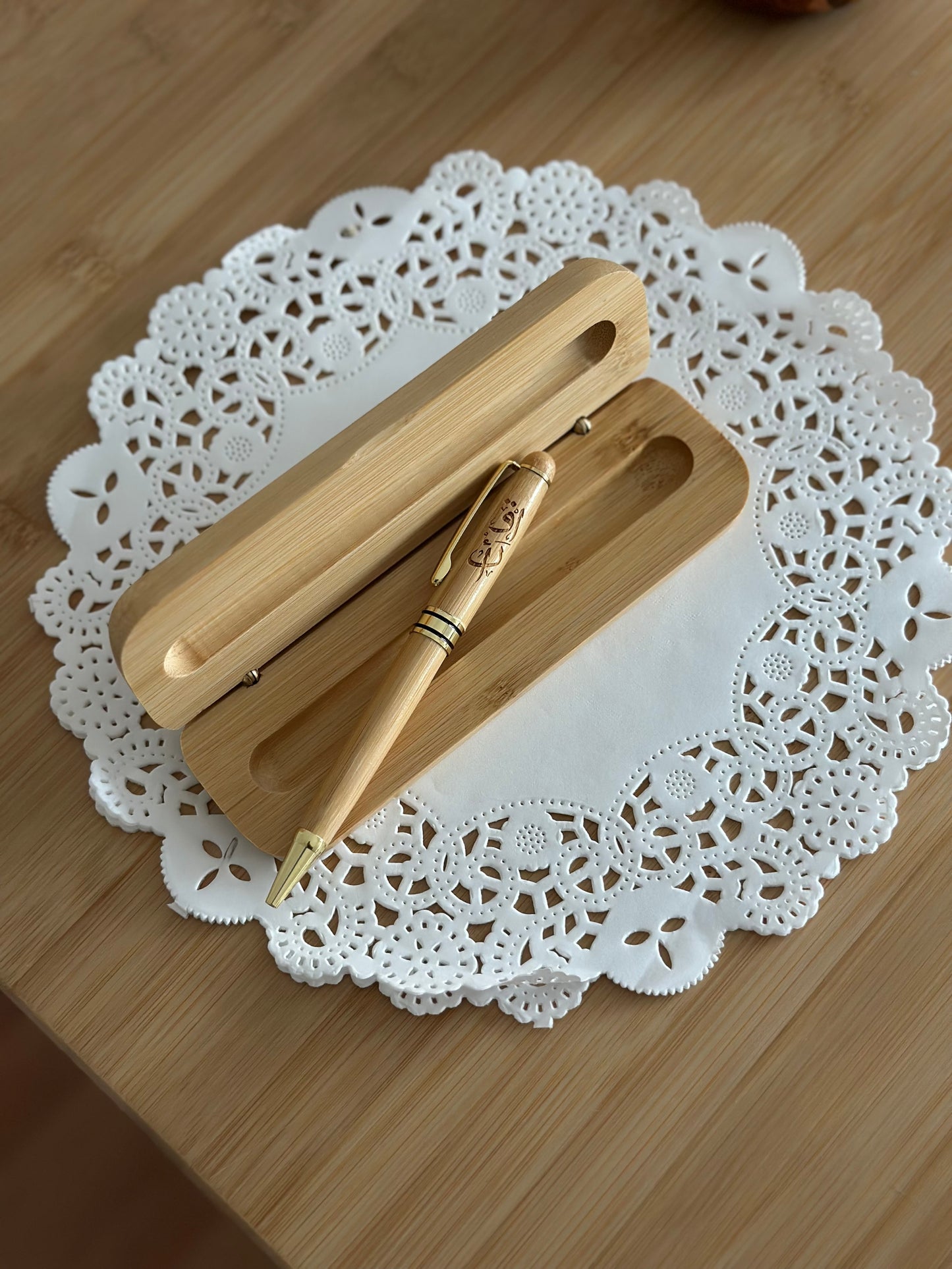 pure bamboo pen + case
