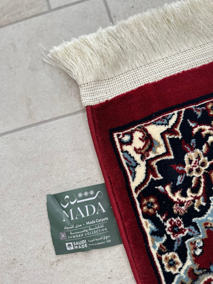 classical rawdah sajjadah - burgundy