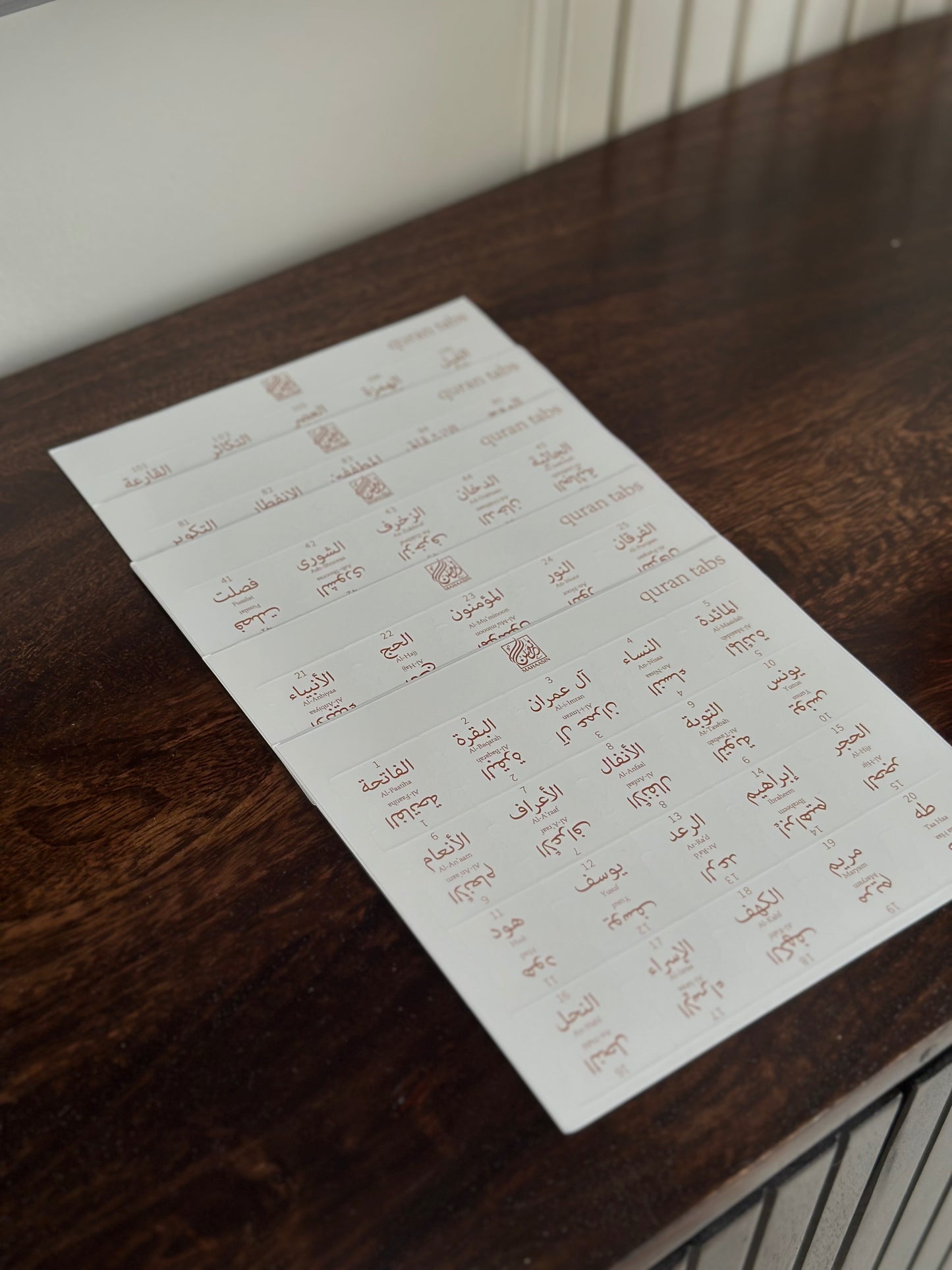 surah tabs + free juz tab